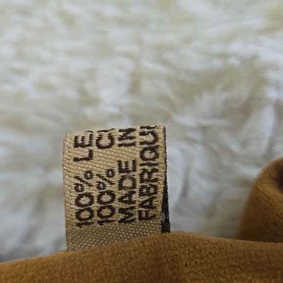 Patricia Nash Brown Tote or Bucket Bag, Adjustable Straps, Travel Theme, Leather - Picture 12 of 13